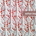 Lace Knitting Pattern - Diagram 1