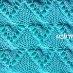 Ажур с косами спицами 23