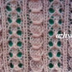 № 47 Ажурный узор спицами