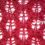 № 49 Ажурный узор спицами