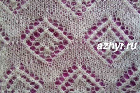 № 52 Ажурный узор спицами