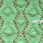 № 57 Ажурный узор спицами