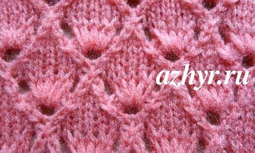 № 88 Ажурный узор с вытянутыми петлями