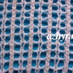 № 136 Ажурный сетчатый узор