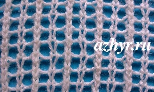 № 136 Ажурный сетчатый узор
