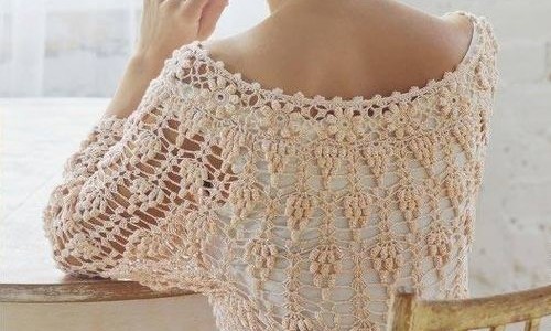 Красивый ажурный узор крючком (1)