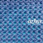 № 161 Узор ажурная сетка спицами - изнаночная сторона