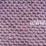 Простой узор для кардигана - мох (2)