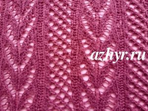 № 191 Ажурные дорожки спицами