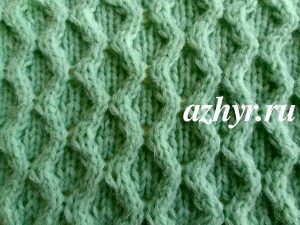 № 46 Узор из наклонных петель (1)